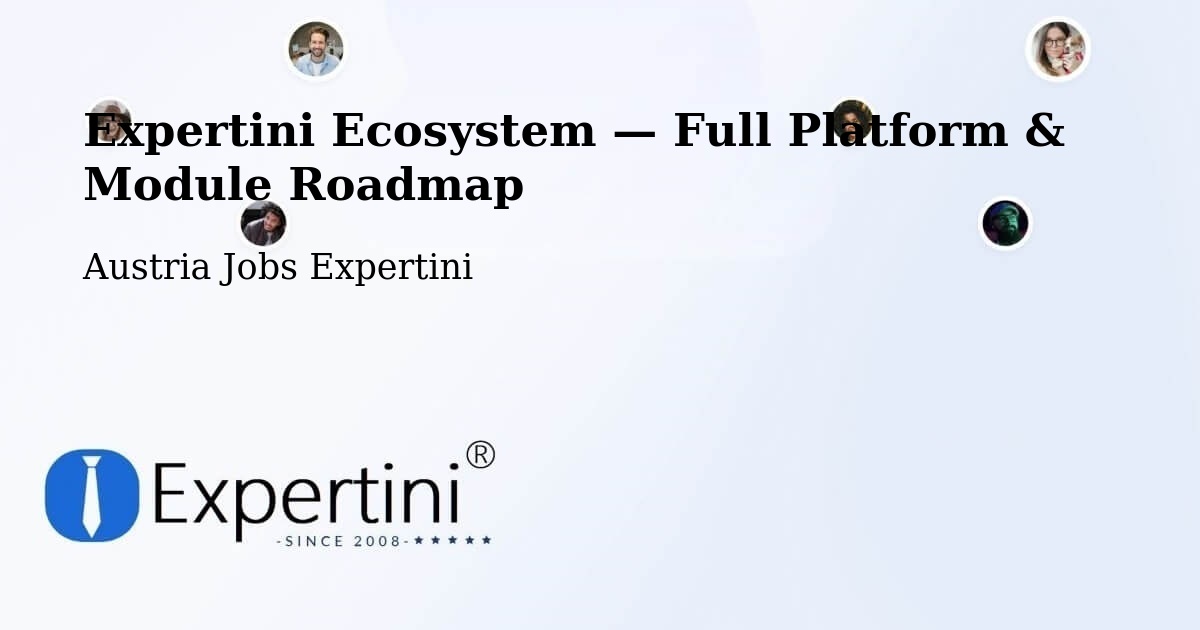 Expertini Ecosystem — Full Platform & Module Roadmap – Rust Stadt